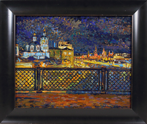 Коршунова Вера Александровна. Раушская набережная. Вечер